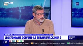 Vaccin: "On voit le bout du tunnel (..) mais il faut rester vigilant" estime Michel Till, médecin généraliste à Lyon