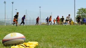 Session d'entraînement au club de rugby athénien des Attica Springboks