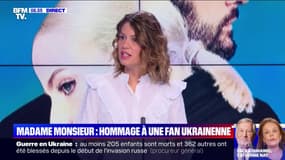 Le groupe Madame Monsieur, représentant français à l'Eurovision en 2018, rend hommage à une fan ukrainienne en chanson