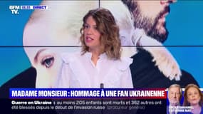 Le groupe Madame Monsieur, représentant français à l'Eurovision en 2018, rend hommage à une fan ukrainienne en chanson