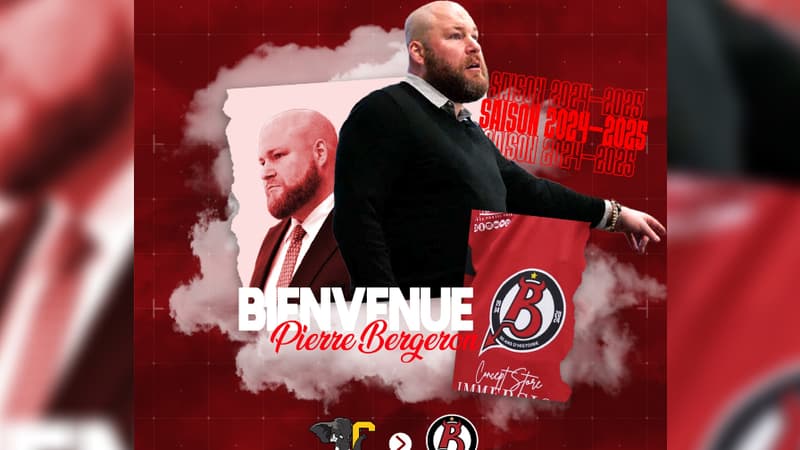 Hockey: les Diables Rouges de Briançon annoncent la nomination de Pierre Bergeron comme entraîneur