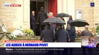 Obsèques de Bernard Pivot: il a lui-même voulu une cérémonie sobre, avec quelques témoignages de sa famille 