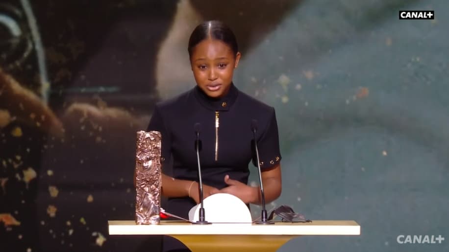 Fathia Youssouf, César du meilleur espoir féminin Fathia Youssouf, César du meilleur espoir féminin