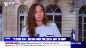 Sarah Knafo (Reconquête): "Je ne pense pas du tout que j'aurais voté la censure"