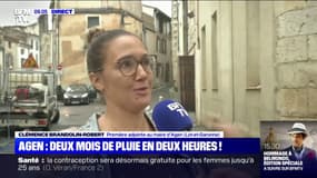 Inondations à Agen: la première adjointe au maire affirme qu'il n'y a "pas de victimes, pas d'atteinte physique aux personnes"