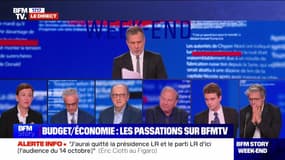 Story 2 : Budget/Économie, les passations sur BFMTV - 22/09