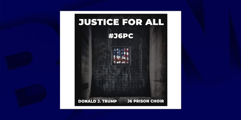 Le visuel de la chanson enregistrée par Donald Trump avec le J6 prison choir