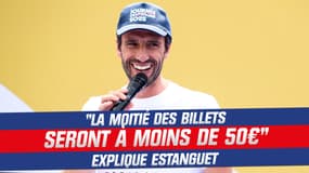 JO Paris 2024 : "La moitié des billets seront à moins de 50€" assure Estanguet