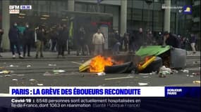 Les éboueurs de Paris en grève "reconductible et indéterminée"