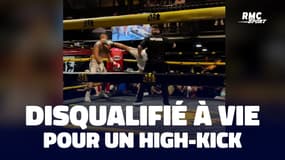 Un boxeur "disqualifié à vie" pour un KO... asséné sur un coup de pied