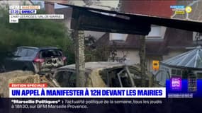 Provence: un appel à manifester à midi devant les mairies après l'attaque du domicile d'un édile
