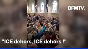  États-Unis: des manifestants anti-ICE perturbent un office religieux  