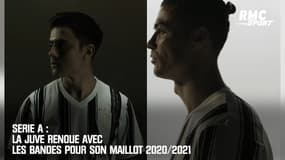 Serie A : La Juve renoue avec les bandes pour son maillot 2020/2021