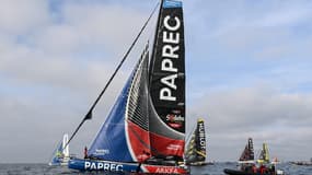 Yoann Richomme sur le Vendée Globe, novembre 2024