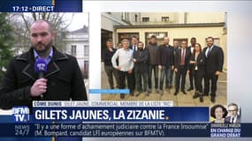 Gilets jaunes, la zizanie