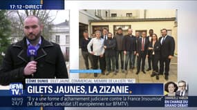 Gilets jaunes, la zizanie