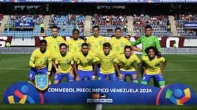 L'équipe U23 du Brésil en tournoi pré-olympique, 11 février 2024
