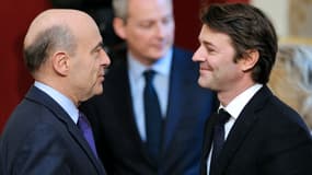 Alin Juppé et François Baroin