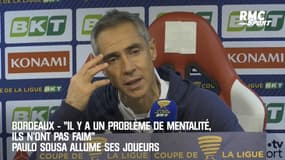 Brest-Bordeaux : "Il y a un problème de mentalité, ils n'ont pas faim", Paulo Sousa allume ses joueurs