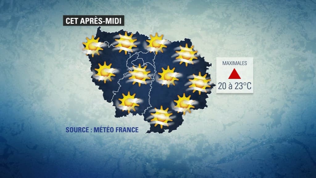 Météo du 22 mai.