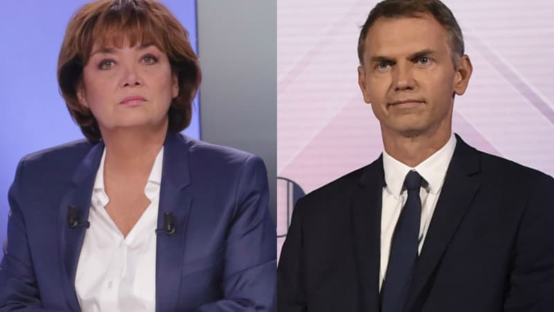 Nathalie Saint-Cricq, chef du service politique de France et Christophe Jakubyszyn, chef du service politique de TF1, animeront le débat d'entre-deux-tours.