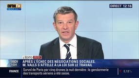 L'Édito éco de Nicolas Doze: Dialogue social: À quoi faut-il s'attendre dans ce projet de loi Rebsamen ? - 25/02