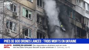 Guerre en Ukraine: près de 6.000 drones lancés dans une attaque russe massive