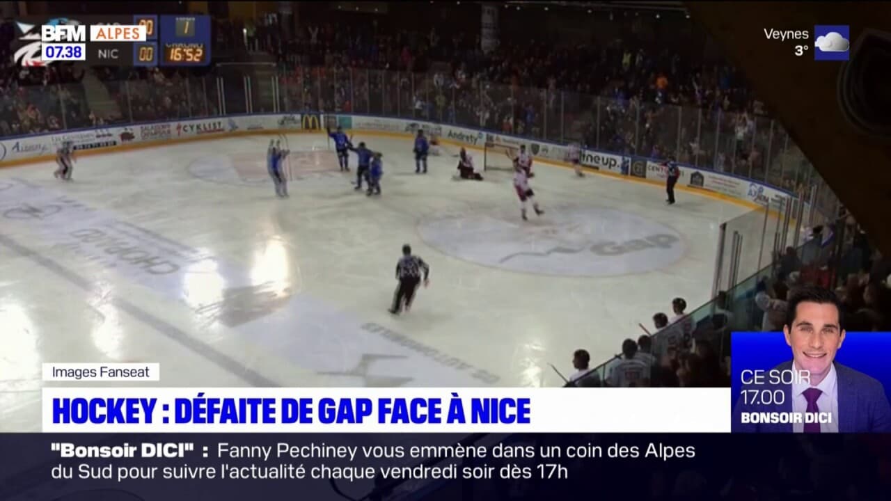 Ligue Magnus: Les Rapaces De Gap Vaincus Par Nice