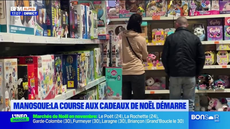 Manosque : des promotions pour l’achat des cadeaux de Noël 