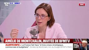 Déficit: Amélie de Montchalin annonce qu'une "réserve de précaution" de 5 milliards d'euros va être créée par le gouvernement