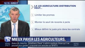La loi agriculture-distribution pour mieux payer les agriculteurs