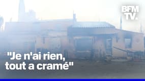 Incendie dans l'Aude: le témoignage de Jean-Loïc, propriétaire d'une maison qui a pris feu