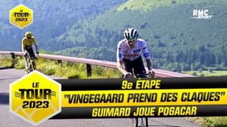 Tour de France - E9 : "Vingegaard prend des claques" et Pogacar prend l'ascendant affirme Guimard