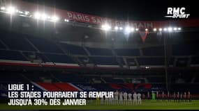 Ligue 1 : Les stades pourraient se remplir jusqu'à 30% dès janvier