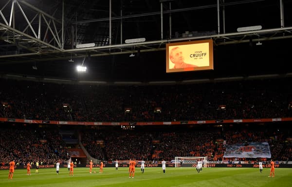 Le stade de l'Ajax va être renommé Johan-Cruijff Arena