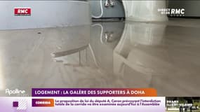 Logement: la galère des supporters à Doha 