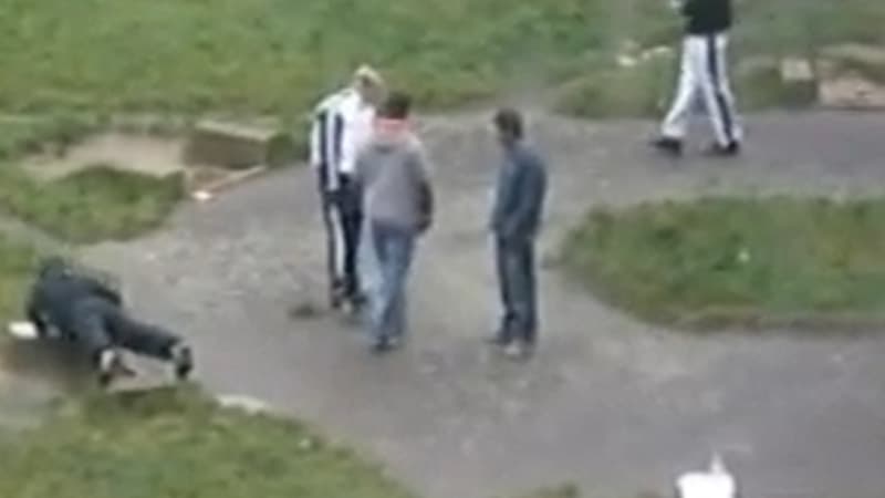 Un extrait des images tournées clandestinement à Fleury-Mérogis.