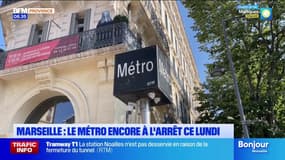 Marseille : le métro encore à l'arrêt ce lundi 