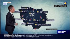 Météo Paris-Île-de-France: journée très chaude avec des risques d'orages