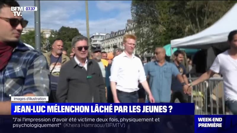 Jean-Luc Mélenchon lâché par les jeunes?
