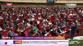 Comment l'exécutif s'attelle à regagner l'opinion
