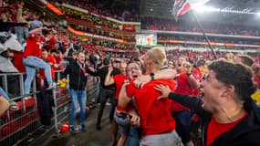 Supporters du PSV, le 15 mai 2025