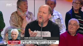 Jour sans viande et sans poisson: vif échange entre Yann Arthus-Bertrand et un agriculteur