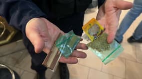 De la drogue, saisie par les forces de l'ordre, en janvier 2026.