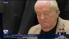 Jean-Marie Le Pen a quitté l'hôpital pour rejoindre son domicile dans les Hauts-de-Seine