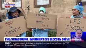 Bas-Rhin: grève des infirmiers de blocs opératoires au CHRU de Strasbourg