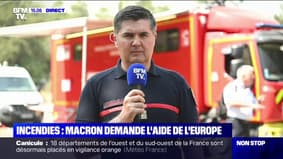 Lieutenant colonel Arnaud Mendousse, officier de communication pour les sapeurs-pompiers de Gironde: "Les prévisions météorologiques pour les prochains jours nous sont encore défavorables" 