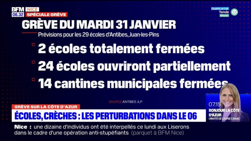 Grève du 31 janvier: des perturbations dans les écoles et les crèches