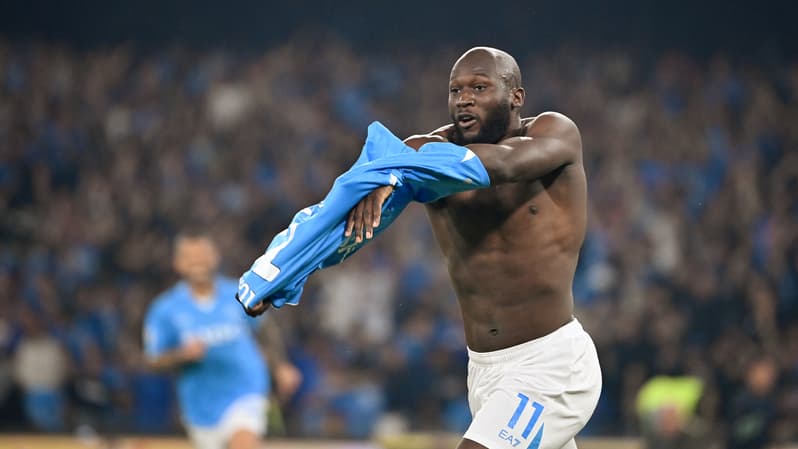 Romelu Lukaku buteur pour le Napoli, dernière journée de Serie A, 23 mai 2025