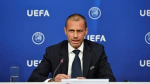 Le président de l'UEFA Aleksander Ceferin le 17 juin 2020 à Nyon 